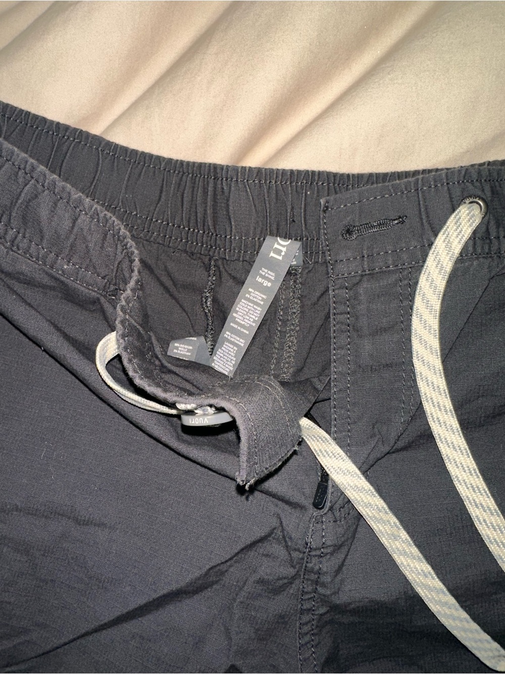 Vuori Women’s gray Drawstring Shorts - Picture 2 of 3